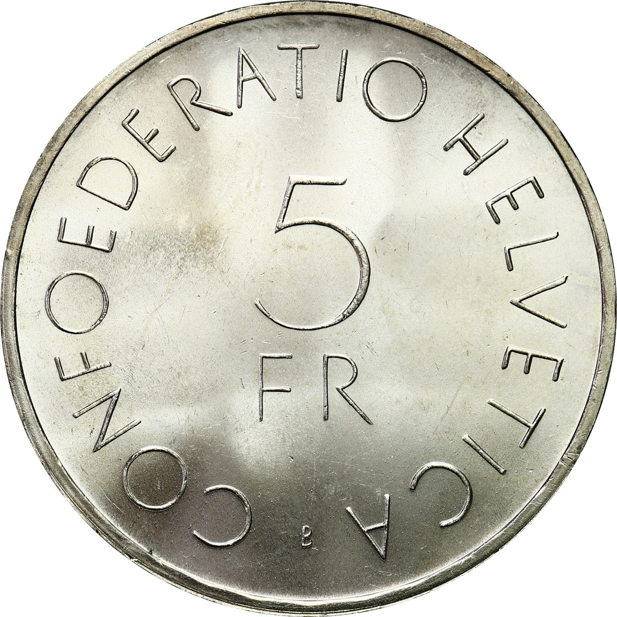 Szwajcaria. 5 franków 1963 B, Berno